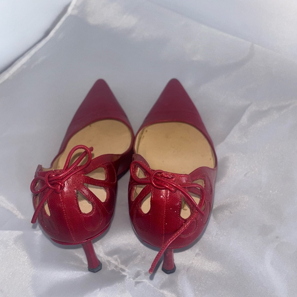 Jimmy Choo Shoes-Red heels
